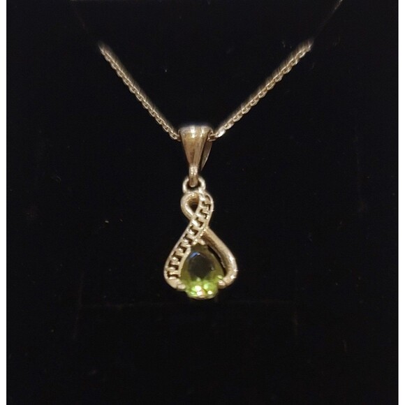 925 Sterling Silver Turkish Zultanite Necklace Wedding Jewelry for Women, NEW, - Picture 2 of 7